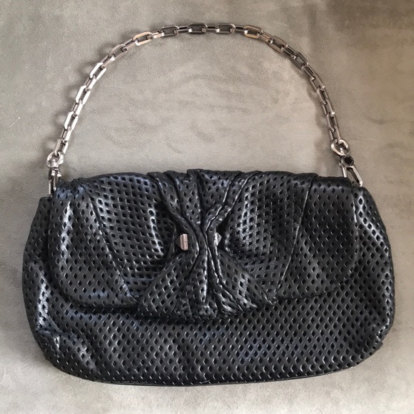 MARC by Marc Jacobs perforated shoulder/clutch bag - Picture 1 of 8